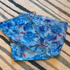 SHEIN Blue Floral Maxi Dress